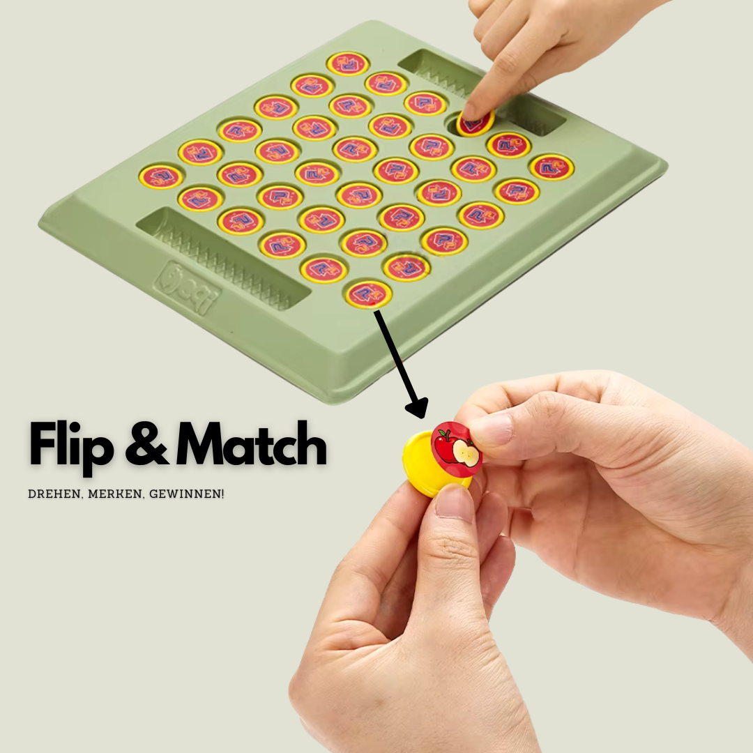 Flip & Match – Das Memory-Spiel mit dem Extra-Kick!
