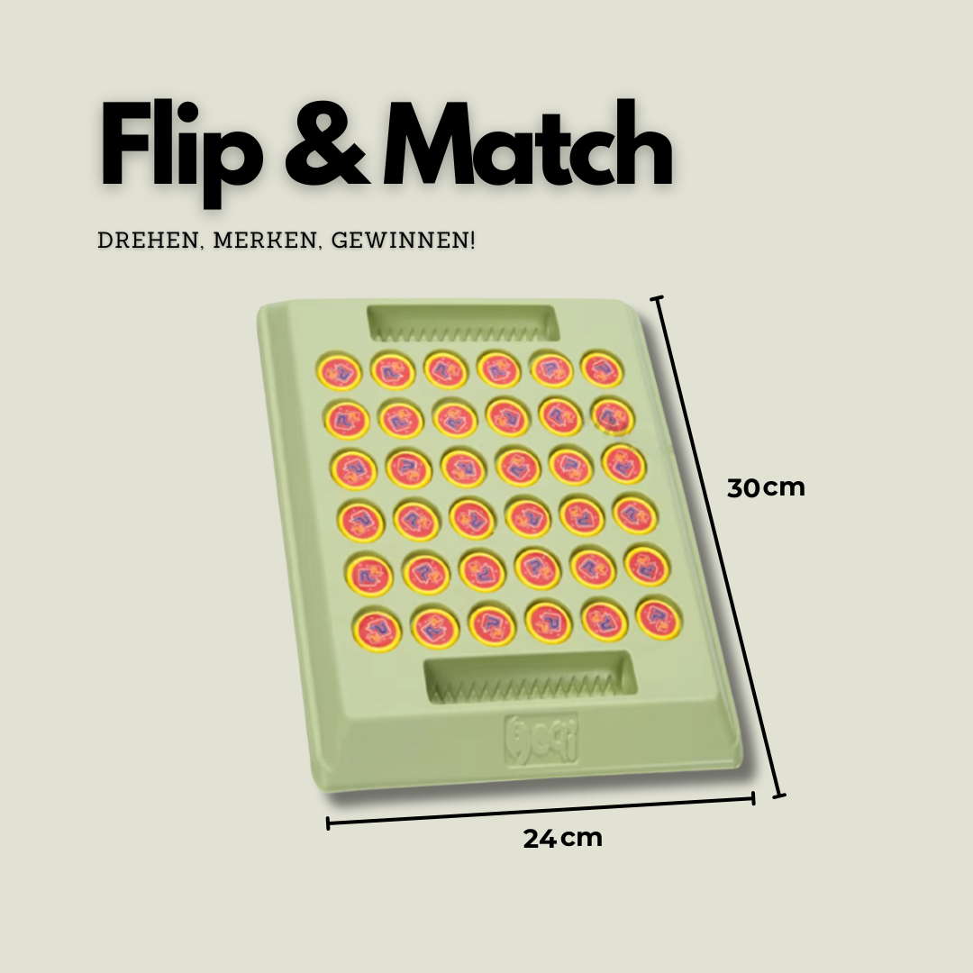Flip & Match – Das Memory-Spiel mit dem Extra-Kick!