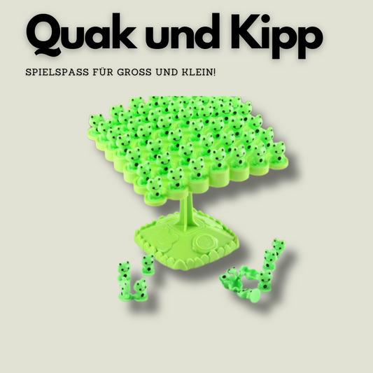 Quak und Kipp - Das spannende Balance Spiel!